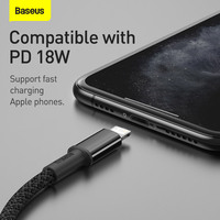 Baseus 20W PD kabel USB typu C dla iPhone 13 12 Pro Xs Max szybka ładowarka dla MacBook iPad Pro type-c przewód danych USBC 3